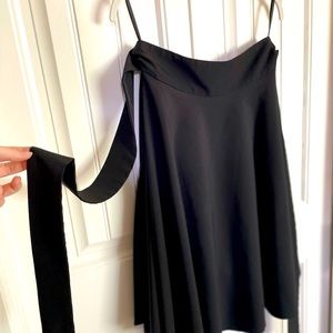 Black flowy skirt
